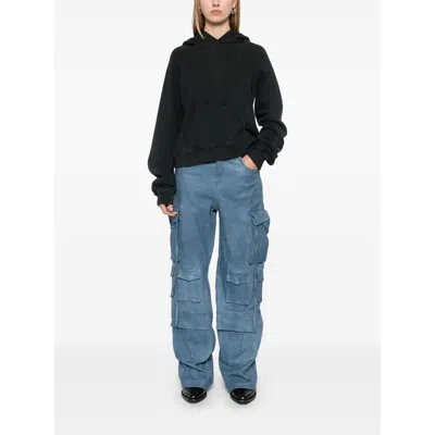 Salvatore Santoro Leather Cargo Pants
