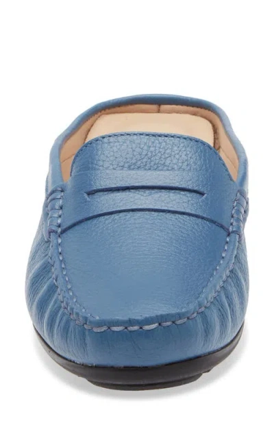 Marc Joseph New York Rosemary Dr Penny Loafer In Blue