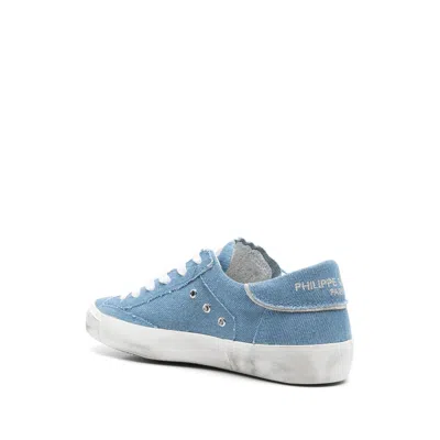 PHILIPPE MODEL BLUE SNEAKERS 