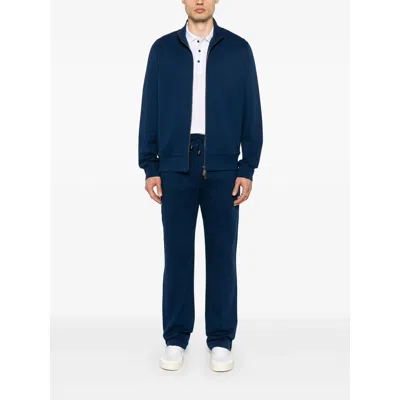 Isaia Blue Sweatshirts