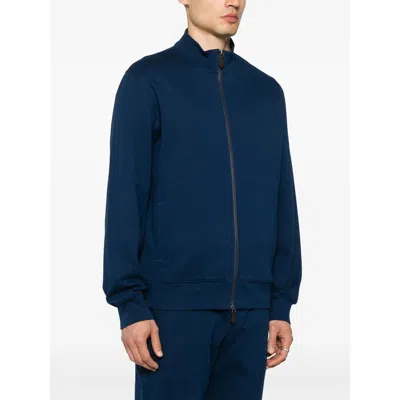 Isaia Blue Sweatshirts
