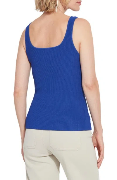 Lyssé Avril Sculpting Tank Top In Cobalt Pop In Cobaltpop