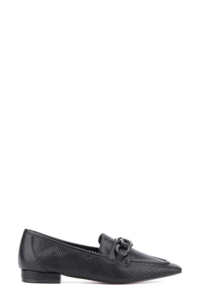 Torgeis Kalina Womens Square Closed Toe Loafers In Black