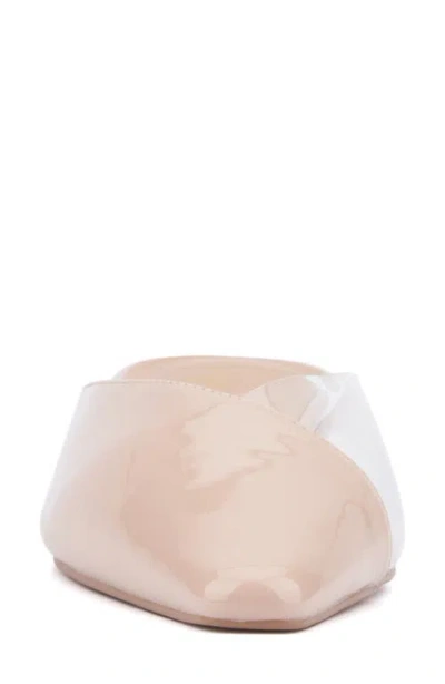 Torgeis Jaina Womens Pointed Closed Toe Mules In Neutral