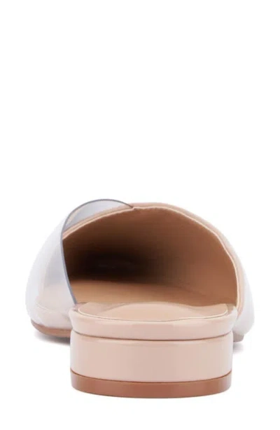 Torgeis Jaina Womens Pointed Closed Toe Mules In Neutral