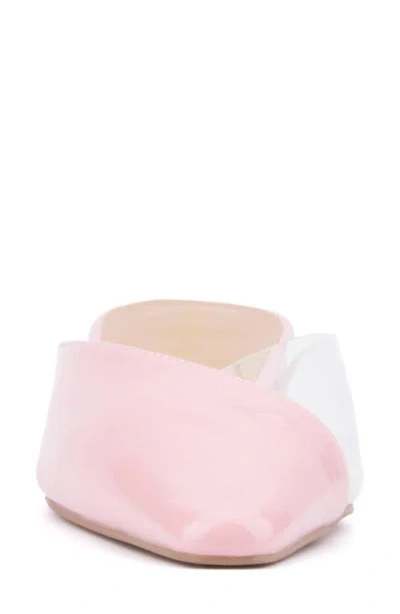 Torgeis Jaina Pointed Toe Mule In Pink