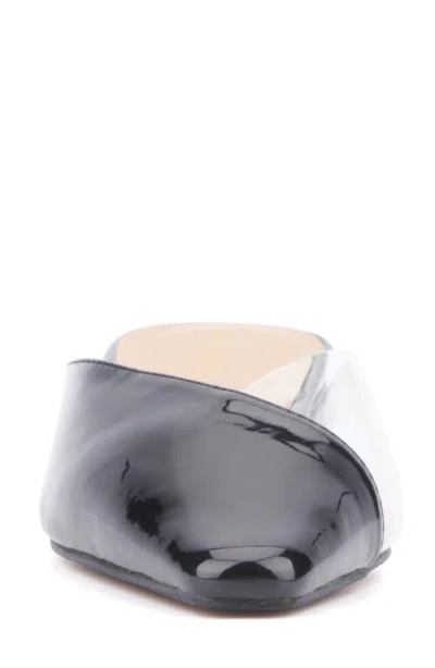 Torgeis Jaina Womens Block Heel Manmade Mules In Black