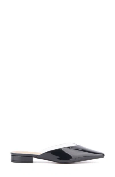 Torgeis Jaina Womens Block Heel Manmade Mules In Black