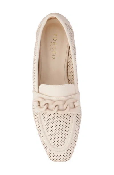 Torgeis Kalina Womens Square Closed Toe Loafers In Neutral