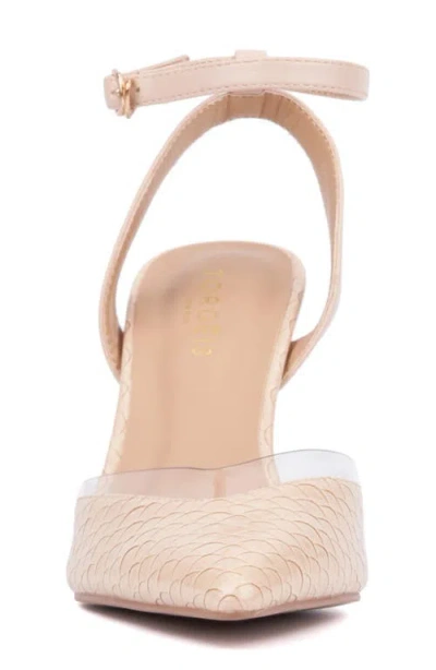 Torgeis Willow Womens Pointed Closed Toe Stiletto Heel Pumps In Blush