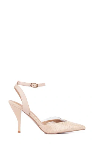 Torgeis Willow Womens Pointed Closed Toe Stiletto Heel Pumps In Blush