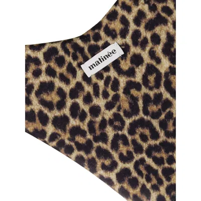 Matinee Nadine Leopard-print Tied Bikini Briefs
