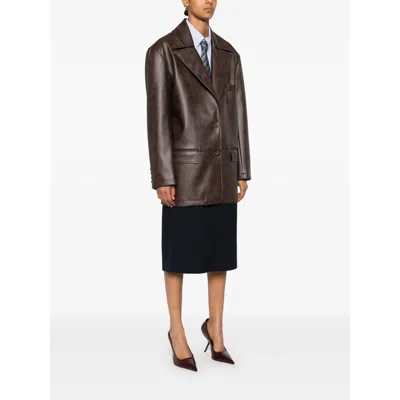Le Sully Studio Leather Outerwears