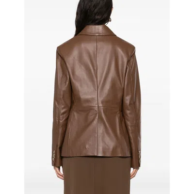 Loulou Studio Brown Aldo Blazer