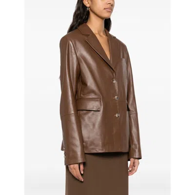Loulou Studio Brown Aldo Blazer
