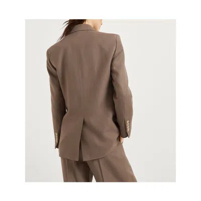 Shop Brunello Cucinelli Brown Jackets