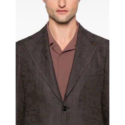Tagliatore Brown Jackets