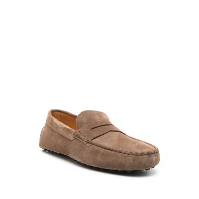 Tod's Men Gommino Suede Leather Loafers