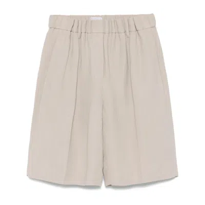 Brunello Cucinelli Elasticated-waist Shorts