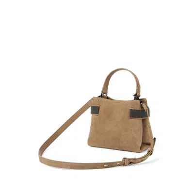 Brunello Cucinelli Sequin-embellished Leather Tote Bag
