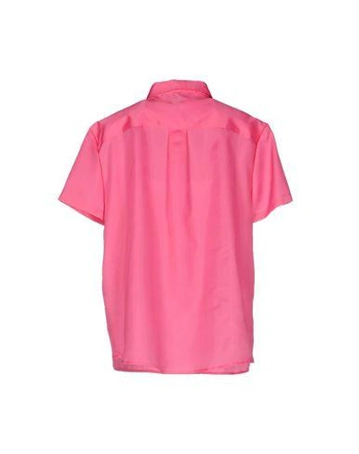 Shop Marc By Marc Jacobs Solid Color Shirts & Blouses In Fuchsia