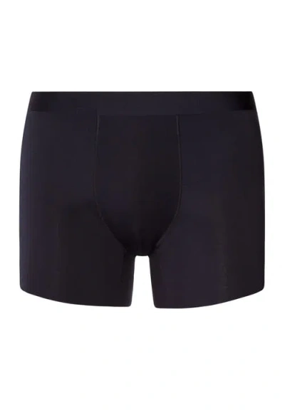 Hanro Clean Cut Tencel Boxer Brief In Black