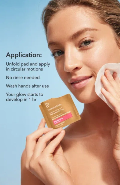 Dr Dennis Gross Skincare Alpha Beta Glow Pad Self-tanner For Face 8 Treatments In No Color