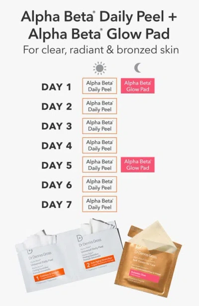 Dr Dennis Gross Skincare Alpha Beta Glow Pad Self-tanner For Face 8 Treatments In No Color