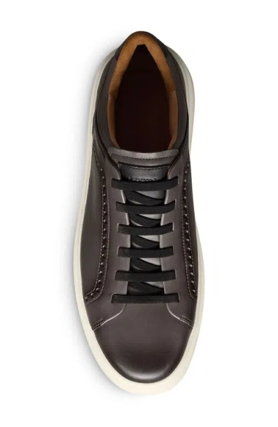 Allen Edmonds Oliver Brogue Slip-on Sneaker In Grey