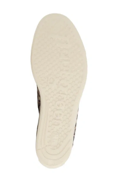 Paul Green Zena Leopard Print Platform Sneaker In Leopardino Desert
