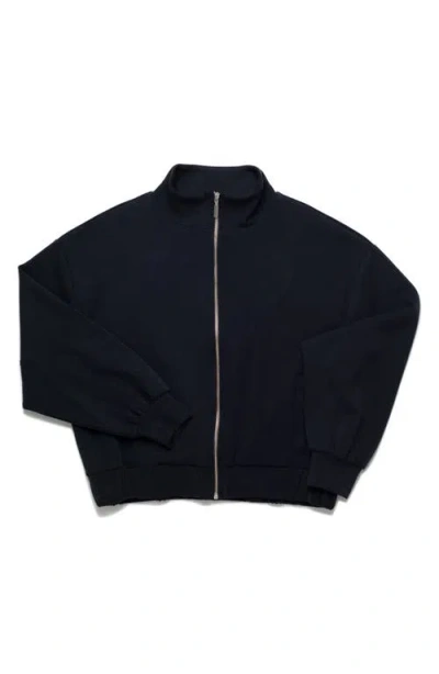 Mavi Jeans Oversized Zip Sweatshirt In Black