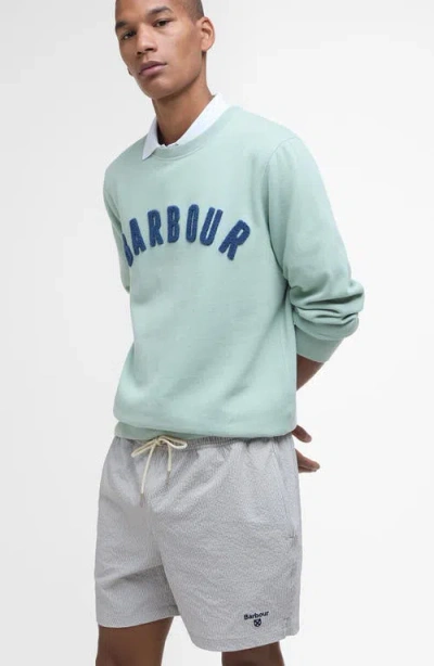 Barbour Somerset 5 Swim Shorts In Washed Stone Beige