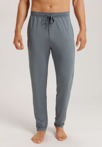 Hanro Casuals Drawstring Pants In Ocean Melange