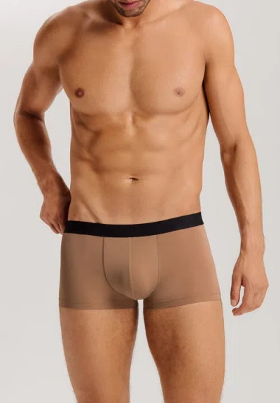 Hanro Micro Touch Boxer Brief In Portabella Beige