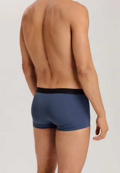 Hanro Micro Touch Boxer Brief In Vintage Indigo