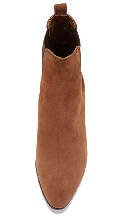 Shop Sam Edelman Reesa Booties In Woodland Brown