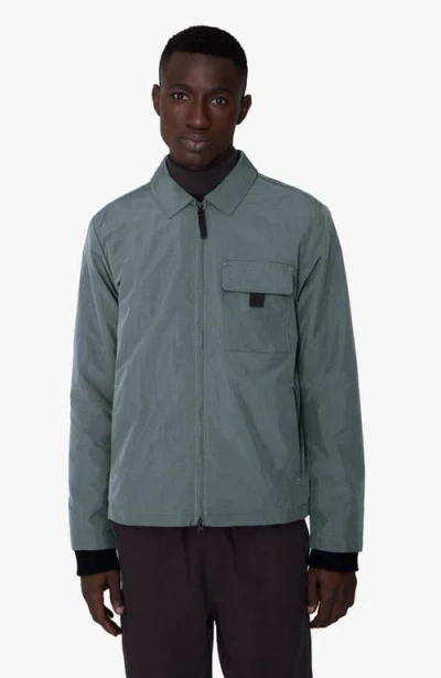 Quartz Co. Nathan | Overshirt In Blue Grey