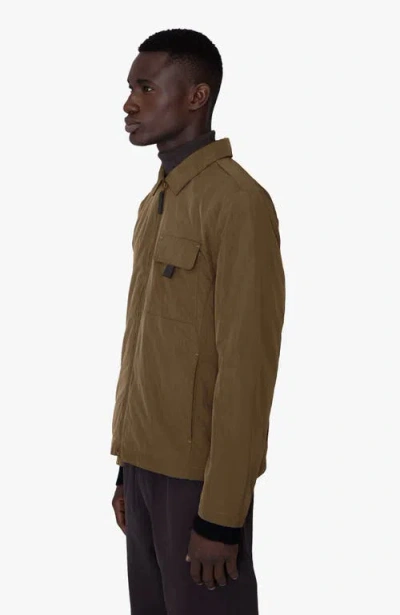 Quartz Co. Nathan | Overshirt In Dark Sand