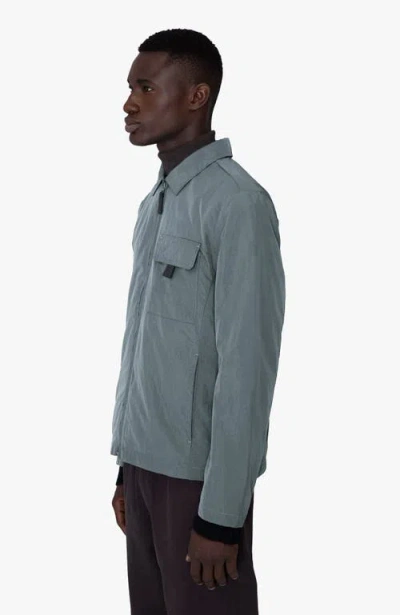 Quartz Co. Nathan | Overshirt In Blue Grey