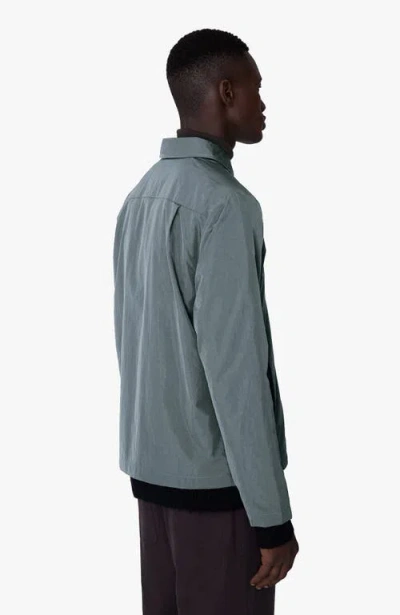 Quartz Co. Nathan | Overshirt In Blue Grey