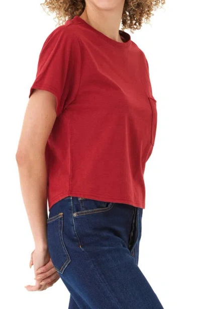 Threads 4 Thought Shelbie Pocket T-shirt In Carnelian