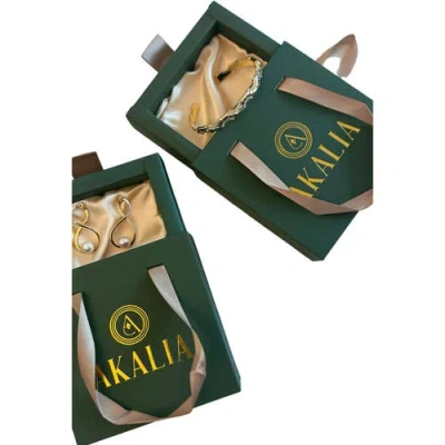 Akalia Waterproof 18k Gold Plated Dot Round Bracelet