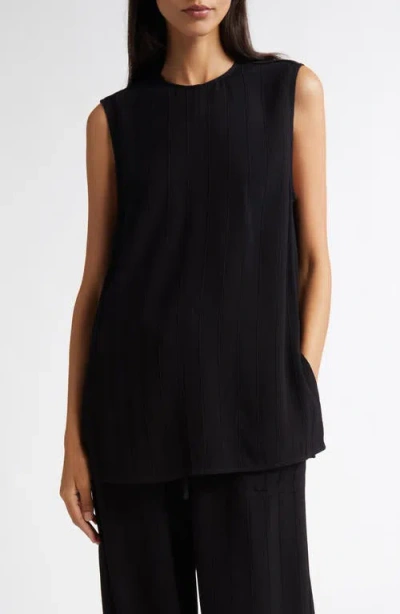 Totême Women's Collared Sleeveless Top In Black