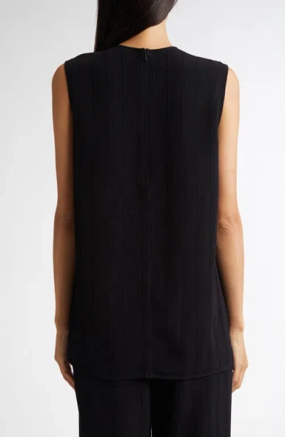 Totême Women's Collared Sleeveless Top In Black