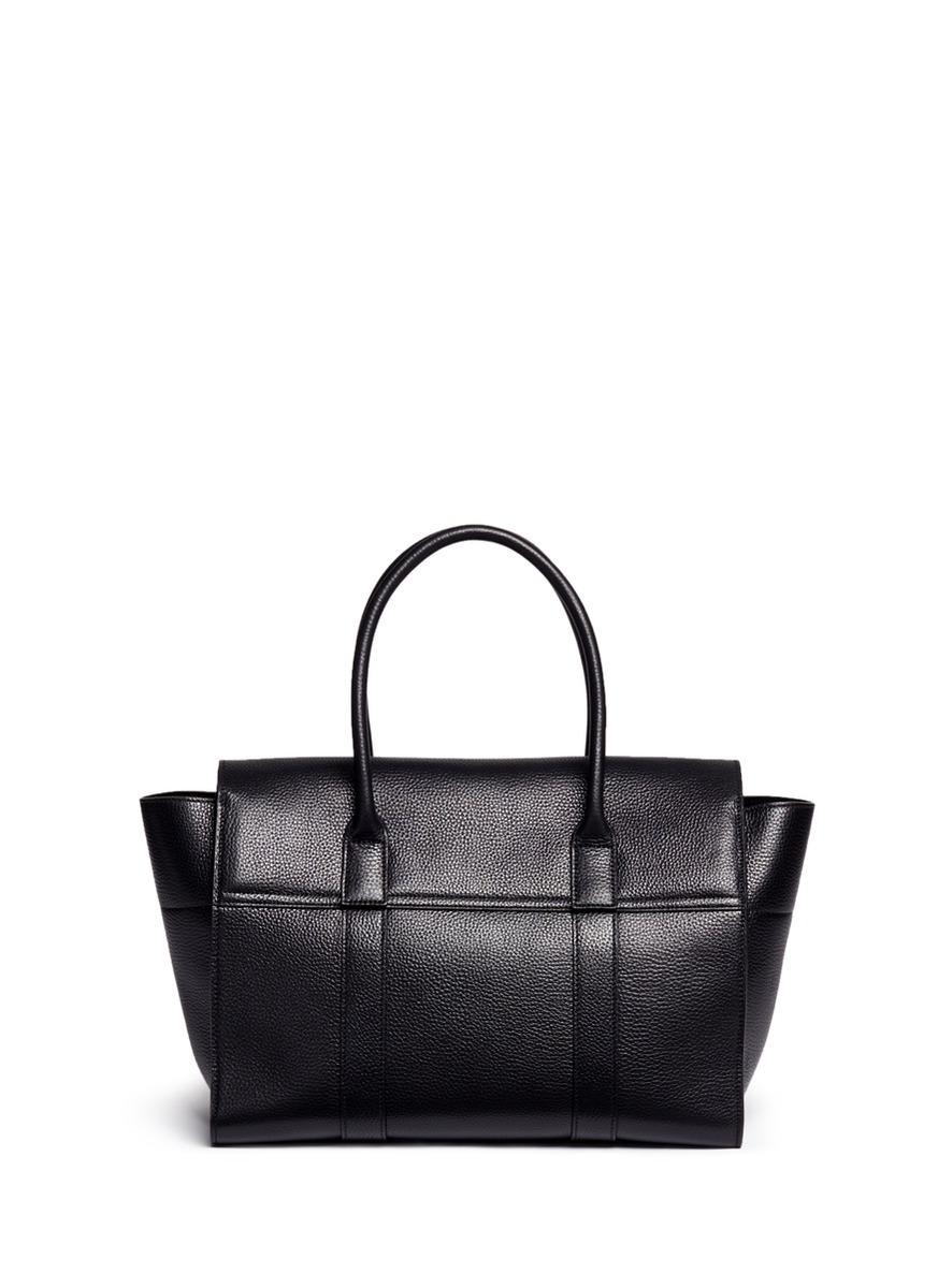 Mulberry 'new Bayswater' Grainy Leather Tote In Black | ModeSens