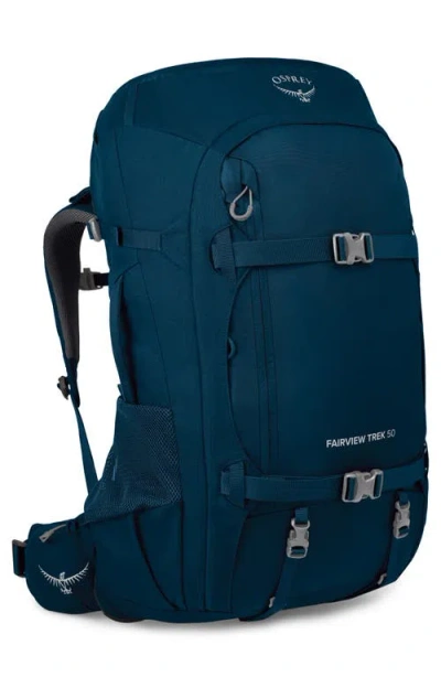 Osprey Fairview 50-liter Trek Backpack Luggage In Night Jungle Blue