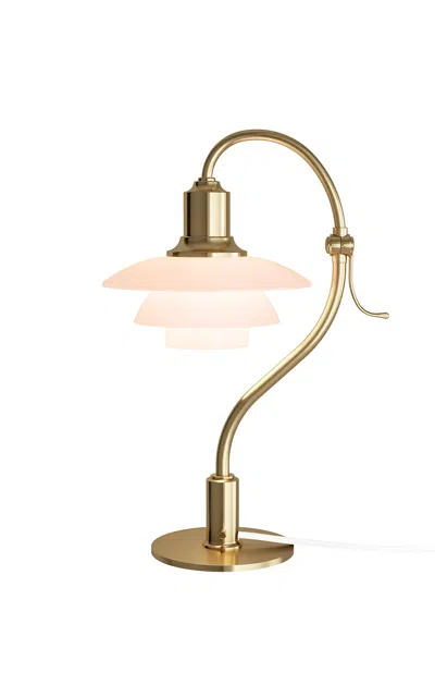 Louis Poulsen Ph 2/2 Question Mark Table Lamp In Light Pink