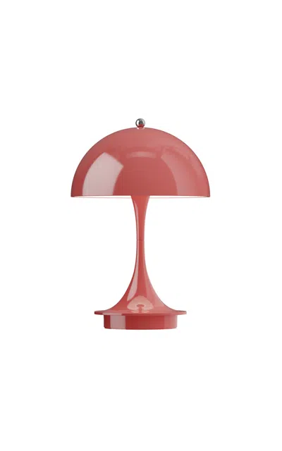 Louis Poulsen Panthella 160 Portable Lamp In Coral