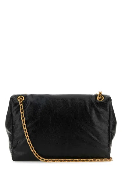 Balenciaga Medium Monaco Chain-strap Shoulder Bag In Black