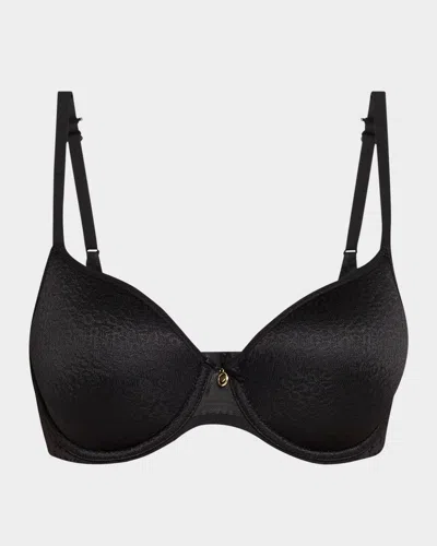 Chantelle Soft Flex Plunge T-shirt Bra In Black